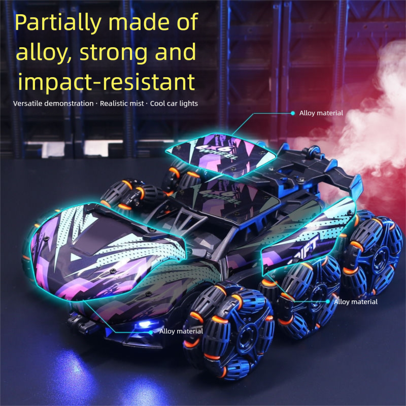 Six-Wheel Gesture-Sensing Alloy Remote Control Car